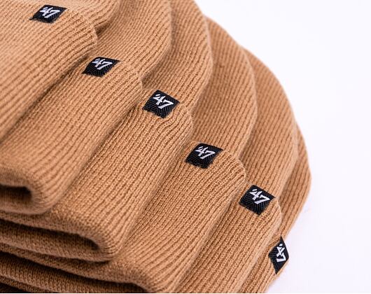 '47 Brand NHL San Jose Sharks Haymaker '47 Cuff Knit Camel Winter Beanie