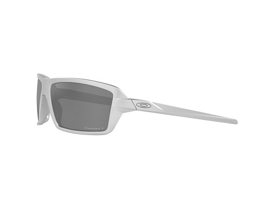 Oakley Cables X-Silver w/Prizm Black Polar 0OO9129 91291263 Sunglasses