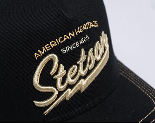 Stetson Trucker Cap American Heritage Classic Black 7751171