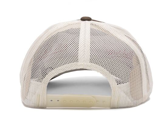Kšiltovka Brixton Earlston X C MP Trucker Hat Dark Earth / Off White