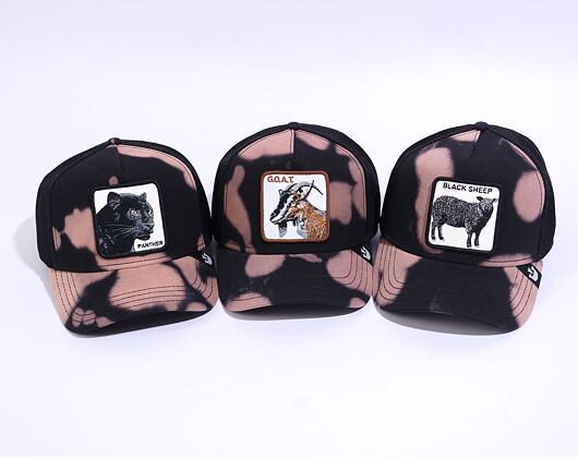 Kšiltovka Goorin - Acid Panther Trucker - Black