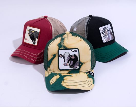 Kšiltovka Goorin - Acid Cow Trucker - Green