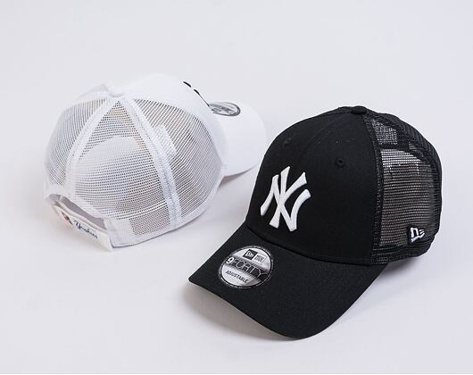 Kšiltovka New Era - MLB Home Field 9FORTY - NY Yankees - Black / White
