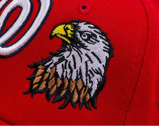 Kšiltovka Adam Wave New Era 59FIFTY MLB Authentic Performance Washington Nationals Fitted Team Color