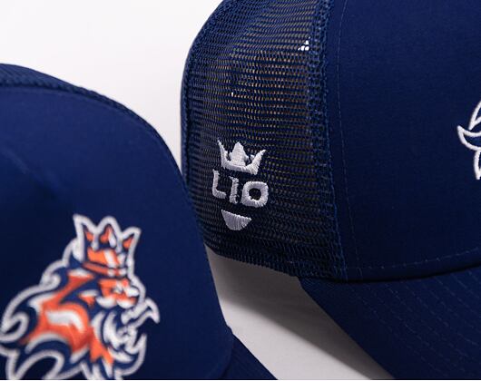 Kšiltovka NEW ERA Core 9FORTY A-Frame Trucker Prague Lions Dark Royal