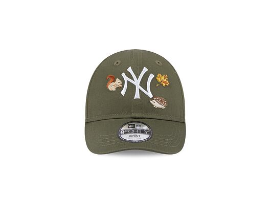 Dětská Kšiltovka New Era 9FORTY Kids MLB Outdoor New York Yankees New Olive / White