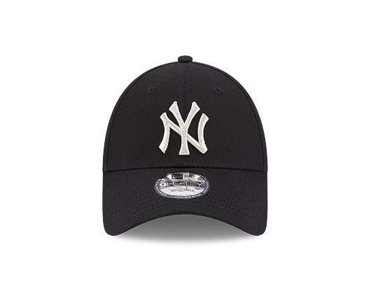 Dámská Kšiltovka New Era - MLB Metallic 9FORTY - NY Yankees - Black / Silver