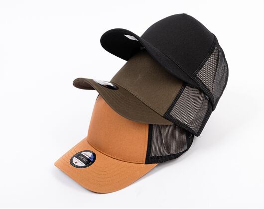 State of WOW UPFRONT Reed Trucker Cap Camel/Black