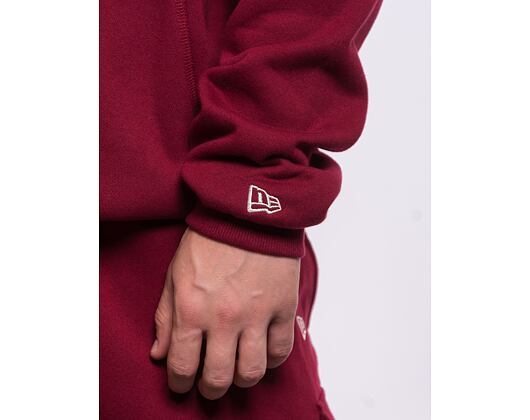 Mikina New Era Lifestyle Oversized Hoody Cardinal / Off White