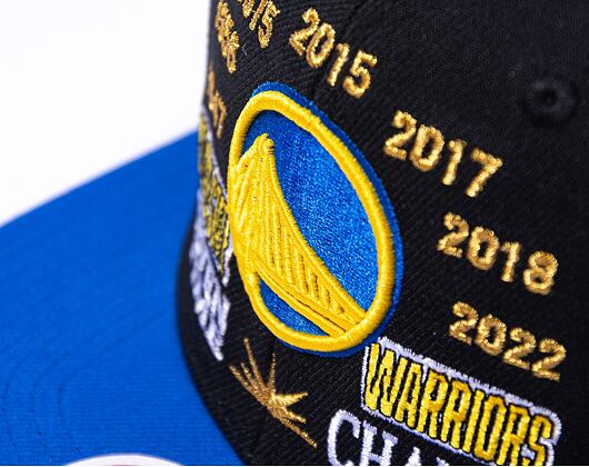 Kšiltovka Mitchell & Ness Nba Champ Is Here Snapback Golden State Warriors Black