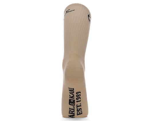 Ponožky Karl Kani KK Signature 3 Pack Socks pink/off white/black