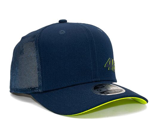 Kšiltovka New Era 9FIFTY Stretch-Snap Repreve VR46 Navy / Upright Yellow