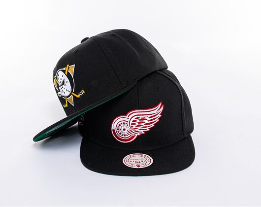 Kšiltovka Mitchell & Ness NHL Top Spot Snapback Detroit Red Wings Black