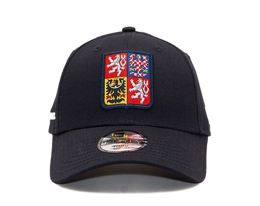 Dětská Kšiltovka New Era 9FORTY Kids National Team - Czech Republic Navy