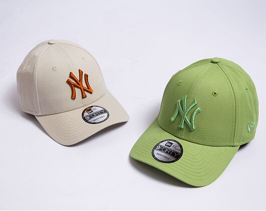 Kšiltovka New Era 9FORTY MLB League Essential New York Yankees Nephrite Green / Nephrite Green