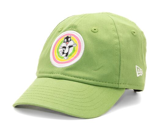 Dětská kšiltovka New Era 9FORTY Kids Pastel Looney Tunes Sylvester Nephrite Green