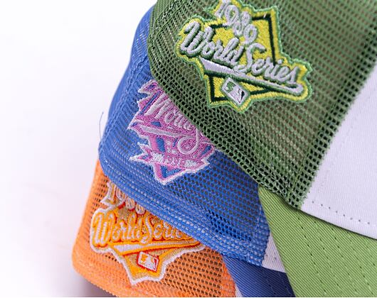 Kšiltovka New Era 9FORTY A-Frame Trucker MLB Style Activist Oakland Athletics Cooperstown Green / Cy