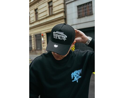 Kšiltovka Von Dutch Trucker Soho - Cotton Twill - Black/Cream