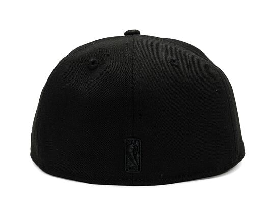 Kšiltovka New Era - NBA Black on Black 59FIFTY - Chicago Bulls - Black