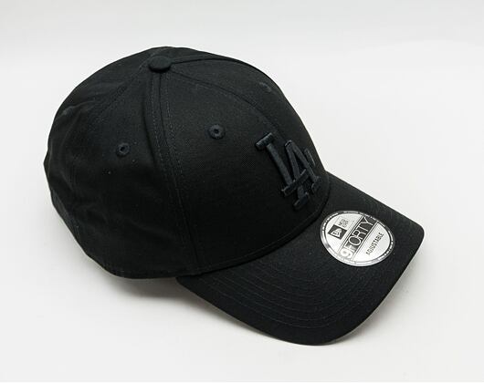 New Era 9FORTY Los Angeles Dodgers League Essential 2 Black/Black Cap