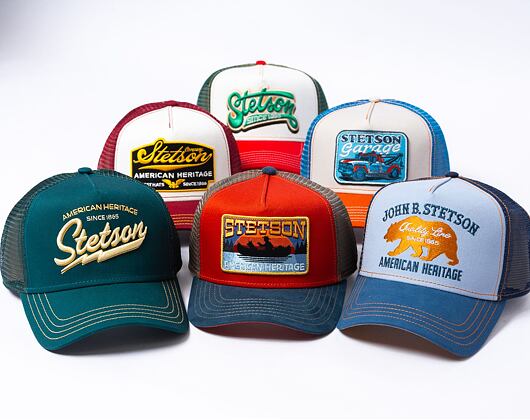 Kšiltovka Stetson - Trucker Cap Bear - 22