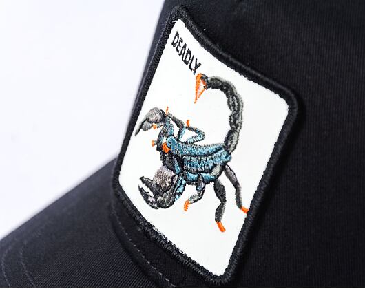 Kšiltovka Goorin - Trucker - The Deadliest Scorpion - Black
