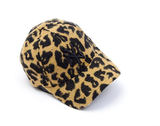 Dámská Kšiltovka New Era 9FORTY Womens MLB Leopard New York Yankees Leopard Camo / Black