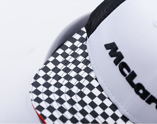 Kšiltovka New Era - F1 Checkered Visor 9FIFTY Original Fit - Mclaren Racing - White