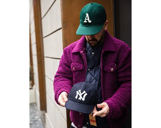 Kšiltovka New Era - MLB Heritage 9FIFTY Retro Crown - Oakland Athletics - Kelly Green / White