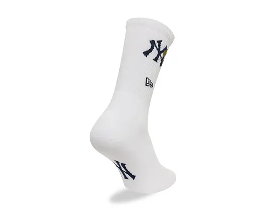Ponožky New Era - MLB Icon Crew 1Pack - NY Yankees - White / Navy