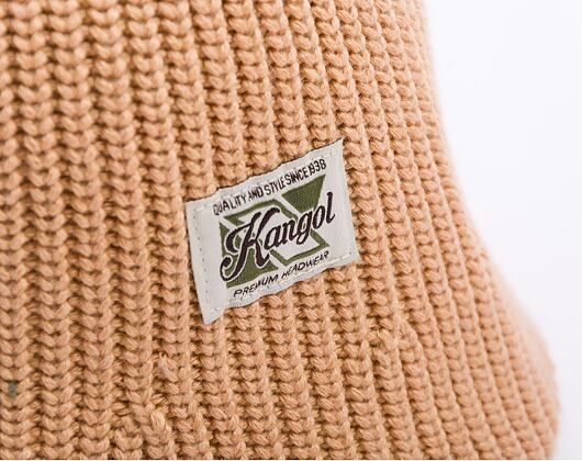 Klobouk Kangol - Washed Knit Bucket - Oat