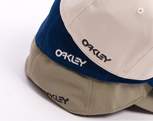 Kšiltovka Oakley - 6 Panel Stretch Metallic Hat - Mist/Black