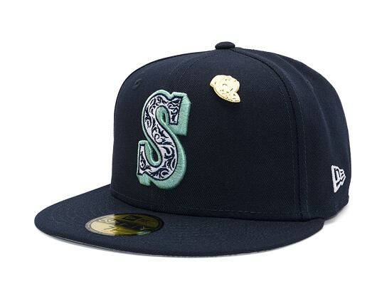 Kšiltovka New Era - MLB Cooperstown 59FIFTY - Seattle Mariners - Navy