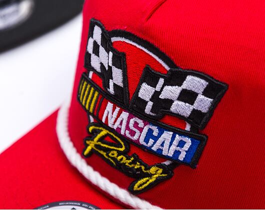 Kšiltovka New Era - NASCAR Race Flag GOLFER - Nascar Classics - Red