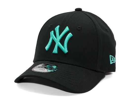 Dětská Kšiltovka New Era - MLB League Essential 9FORTY - NY Yankees - Black / Teal