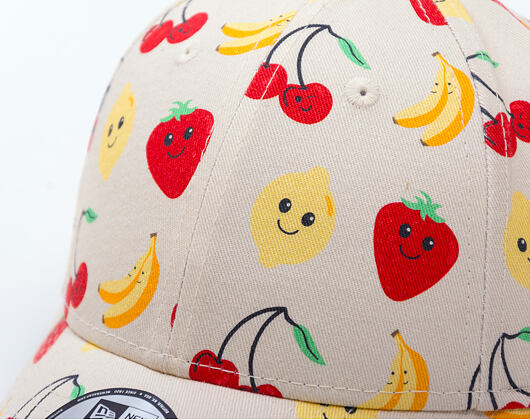 Dětská Kšiltovka New Era - Branded Fruit 9FORTY - Cream