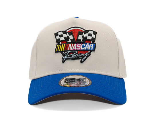 Kšiltovka New Era - NASCAR Race Flag 9FORTY A-Frame - Nascar Classics - White