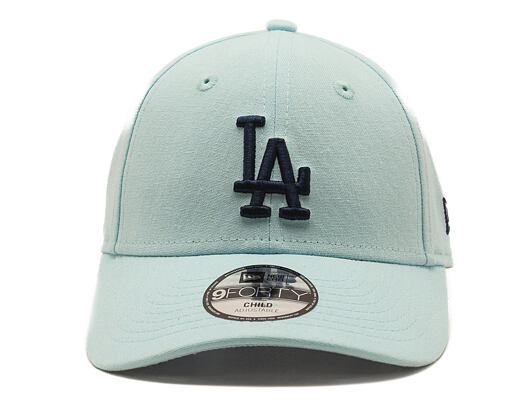 Dětská Kšiltovka New Era - MLB Linen 9FORTY - LA Dodgers - Blue / Navy