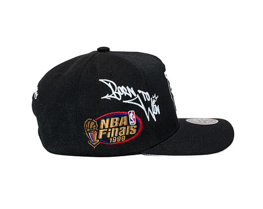 Kšiltovka Mitchell & Ness - NBA Born To Win Pro Snapback - Chicago Bulls - Black