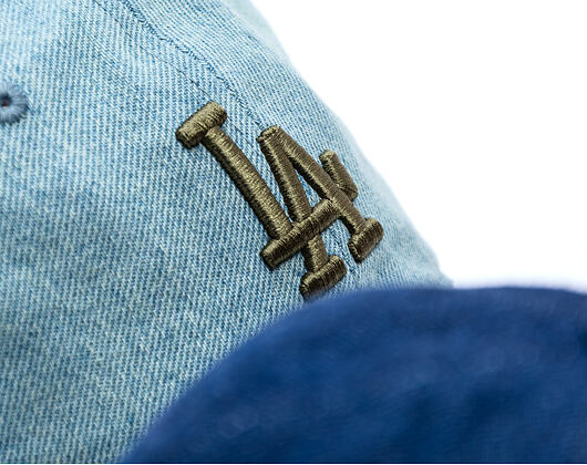 Dámská Kšiltovka New Era - MLB Denim 9TWENTY - LA Dodgers - Blue / New Olive