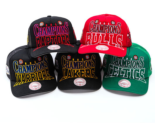 Kšiltovka Mitchell & Ness - NBA Big Champ Trucker - Toronto Raptors - Black