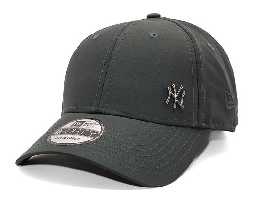 Kšiltovka New Era - MLB Flawless 9FORTY - NY Yankees - Grey