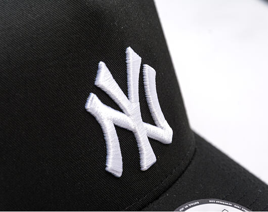Kšiltovka New Era - MLB League Essential 9FORTY A-Frame - NY Yankees - Black / White