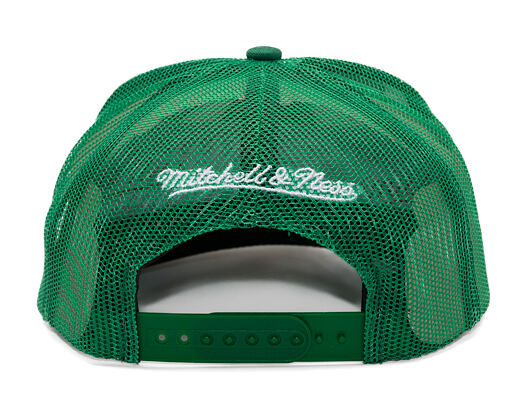 Kšiltovka Mitchell & Ness - Gridlock Trucker - Boston Celtics - White