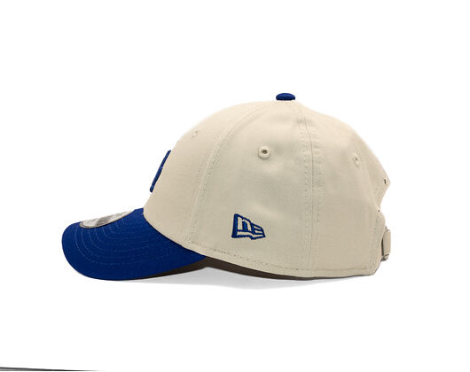 Dětská Kšiltovka New Era - MLB Color Block 9FORTY - LA Dodgers - Stone / Dark Royal