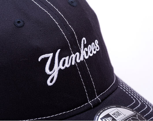 Kšiltovka New Era - MLB Contrast Stitch 9TWENTY - NY Yankees - Navy / White