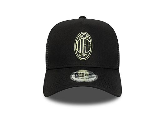 Kšiltovka New Era - Seasonal 9FORTY Trucker - AC Milan - Black
