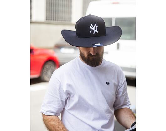Klobouk New Era - MLB "Image Drop" Fitted Fedora 59FIFTY - NY Yankees - Navy