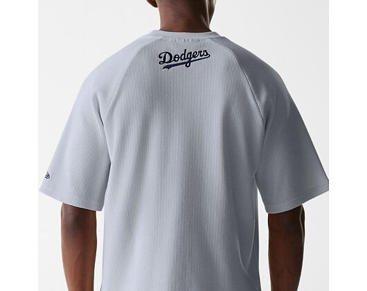 Triko New Era - MLB Waffle Tee - LA Dodgers - Grey