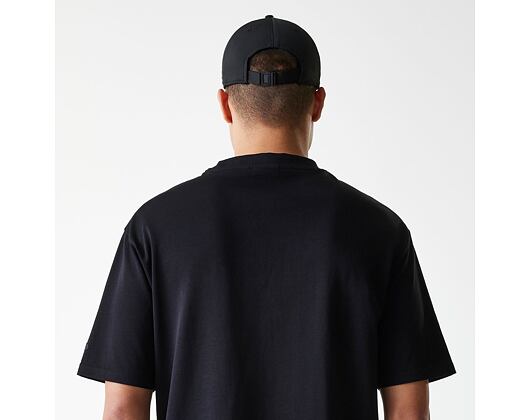 Triko New Era - Oversized Flag Tech Tee - Black